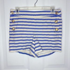 Saint Tropez West Sailor Short- Blue and White- Size 2